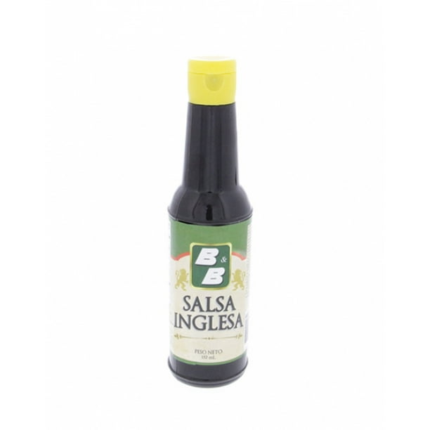 B&B Worcestershire Sauce 5.36oz Salsa Inglesa (Pack of 24) Walmart