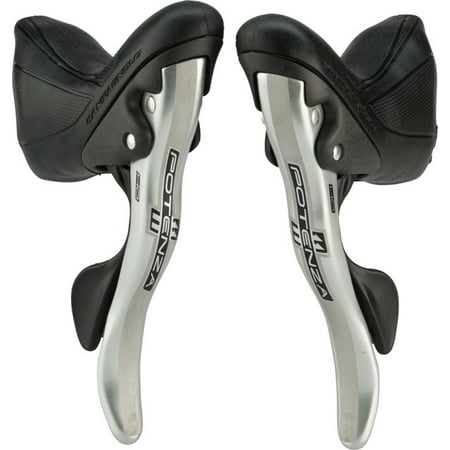 Ergopower Shifters - Campagnolo Potenza Ergopower Shifter Set 11-Speed Silver