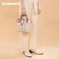 thumbnail image 6 of Montana West Tote Bags for Women Bow Crossbody Purses with Detachable Strap, Tan, 6 of 6