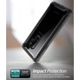 thumbnail image 3 of WEI Case for Galaxy S9+ Plus 2018 Release, [Ares] Full-Body Rugged Clear Bumper Case with Built-in Screen Protector (Black), 3 of 8
