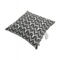 thumbnail image 2 of 16" x 16" Indoor/Outdoor Throw Pillow, Set of 2 Black Leaf, 2 of 5