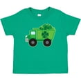 thumbnail image 3 of Inktastic St Patricks Day Irish Clover Dump Truck Childs Boys Baby T-Shirt, 3 of 5