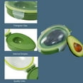 thumbnail image 2 of Meitianfacai Storage Containers, Reusable Avocado Keeper for Refrigerator, Individual Avocado Saver Holder Organizer for Fridge to Keep Avocado Fresh, 2 of 6