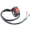 thumbnail image 1 of sweethay Universal motocicleta manillar Flameoff LED faro interruptor de botón de encendido/apagado accesorios de motocicleta Accesorios para motos sweethay CZ11358-00B, 1 of 6