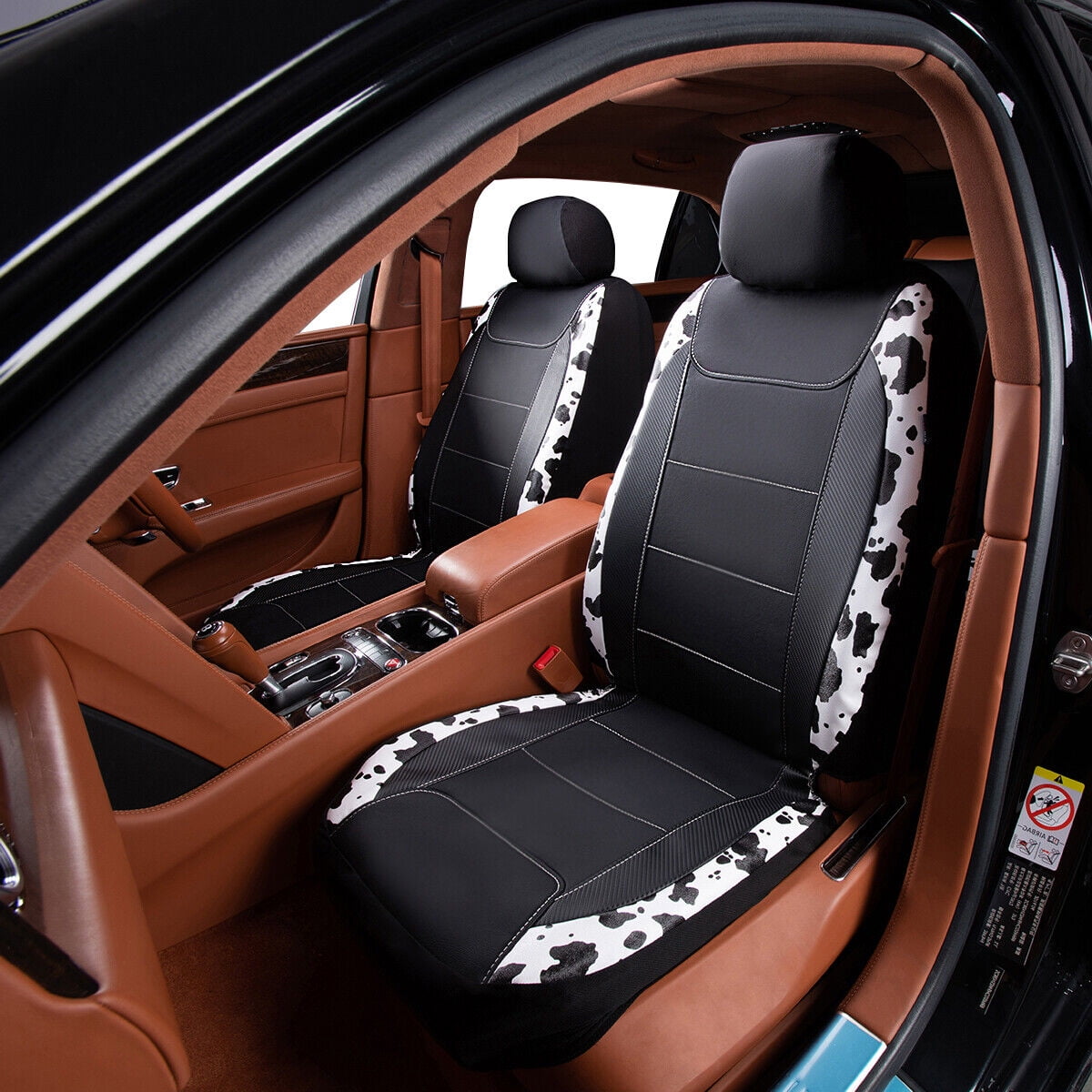 Full Set Deluxe Automotive Leather Universal Car Seat Covers Interior Covers