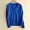 Blue, variant on Itsame Loose Sweater for Womens Long Sleeve Button Cardigan Sweaters V-Neck Sweatertop Green Size 3XL
