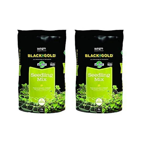 SunGro Horticulture Black Gold Seedling Mix 16Qt
