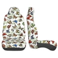 thumbnail image 3 of Yiaed Multicolored Butterflies Print Car Seat Covers,Universal Auto Seats Protector Fits for Car,SUV Sedan,Truck,Automotive Seat Covers & Accessories(Two packs), 3 of 7