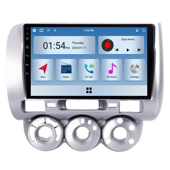 RoverOne 6 128G Android Car Stereo Bluetooth Carplay GPS for Honda Jazz 1 GD 2001-2008 Fit 2001-2009