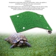 thumbnail image 3 of Basking Platform, Simulation Grass  Ladder Resting Terrace  Dock  Platform  Ramp with Suction Cup for Small Reptile, 3 of 7