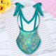 thumbnail image 3 of Traje de Baño Conjunto de bikini para mujer Traje de baño de dos piezas con control de barriga y falda cruzada (Verde XXL) Ygjytge Verde T XXL para Mujer, 3 of 5
