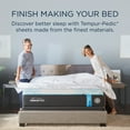 thumbnail image 3 of Tempur-Pedic Tempur Classic Cotton Sheet Set Sleepy Blue, Twin XL, Adult, 3 of 11