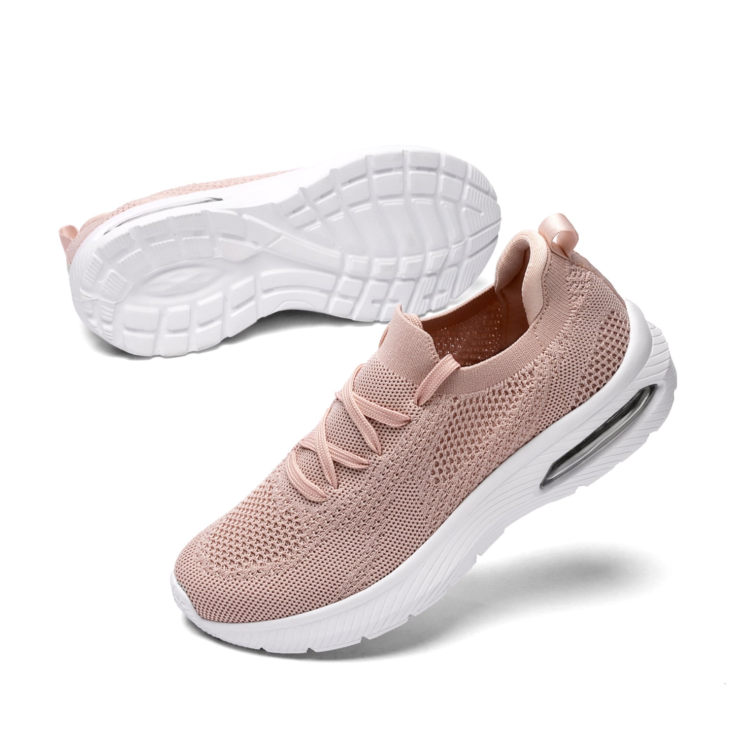 OCEAN-STORE Womens Platform Rocking Shoes Cushion Light Flying Dance Sports Casual Lightweight Sneaker 