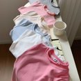 thumbnail image 4 of Ruyang Girls Ruffle Long Sleeve Shirt Kids Half Crewneck Basic Layer Top Fall Winter Soft Cotton Thermal T-shirt, 4 of 6