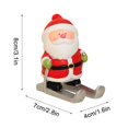 thumbnail image 3 of Teissuly Cute Christmas Gift, Desktop Phone Holder, Santa Claus, Elk, Penguin, Bear, Snowman Ornament, Girl Heart Tablet Holder Teissuly WER202311212670, 3 of 5