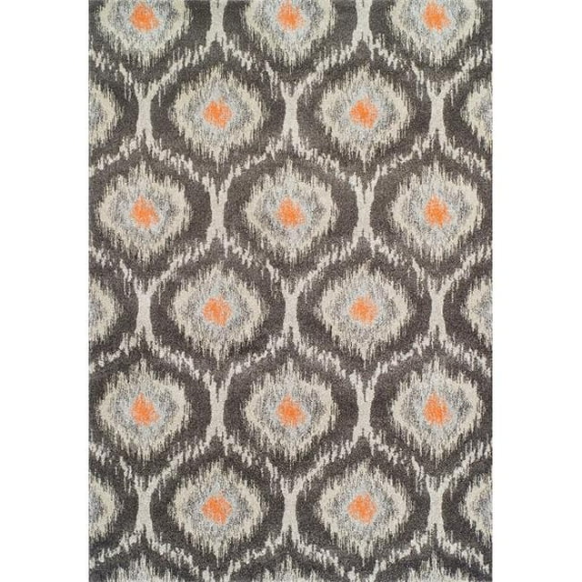 Dalyn MG360PE3X5 3 Pi. 3 Po. x 5 Pi. 3 Po. Gris Moderne Étain Rug