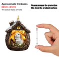 thumbnail image 4 of 2D Acrylic Animal Pendant A, 2D Acrylic Animal Pendant Is Printed in Full Color with Friendly and Ink. the Such As Animal and Are and Delicate and the I, Pendant *1, 4 of 5