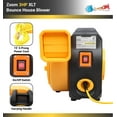 thumbnail image 5 of Zoom XLT Commercial Bounce House Blower 3 HP Electric Air Pump for Inflatables, 5 of 8
