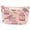Large Pink Bird H, variant on Mini Pouch For Purse,Small Makeup Bag Organizer, Canvas Cosmetic Bag With Secure Zipper Closure, Compact Travel Toiletry Storage Case For Women Handbag Essentials, Lightweight Purse Organizer,1 Pack