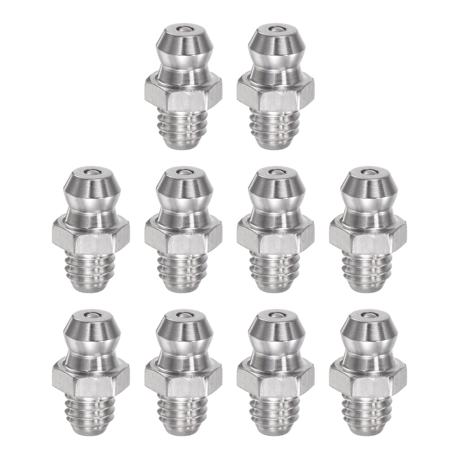 Lot De 5 Raccords à Graisse 90° En Inox 304 - Filetage M6x1mm, Pour Lubrification Mécanique - 3