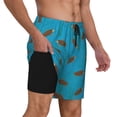 thumbnail image 3 of Fotbe Sea Turtle Men’s Swim Trunks Quick Dry Swim Shorts Board Shorts with Mesh Lining-Small, 3 of 9