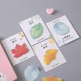 thumbnail image 4 of 8Pcs Leaf Design Memo Pads Unique Leaf Note Stickers Reminding Note Paper, 4 of 4