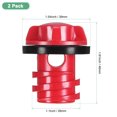 thumbnail image 3 of Uxcell 2-Pack Cooler Drain Plug Replacement Accessories with Leak-Proof Design for RTIC for Igloo Coolers [Red], 3 of 6