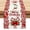 Red, variant on Christmas Linen Red and White Candy Cane Christmas Table Runner 72 Inches Long Seasonal Winter Christmas Xmas Holiday Farmhouse Style Table Decoration (Red)