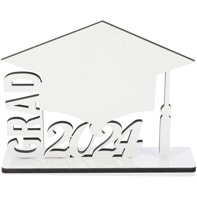 OULII Cadre pour Diplômé Bricolage Blanc Cadre Photo Décoratif pour Donateurs 1 Pce