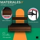 thumbnail image 3 of Mubson Base para Cama con Cabecera Akaza Matrimonial, 3 of 5