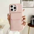 thumbnail image 1 of for iPhone 14 Pro Magnetic Button with Credit Card Holder for Women Men Lychee Texture PU Leather Wallet Elegant Shockproof Protective Phone Case Cover for iPhone 14 Pro, Pink, 1 of 11