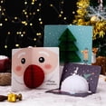 thumbnail image 3 of Tarjeta de felicitación de Feliz Navidad en 3D, tarjetas postales, invitaciones con sobre, tarjetas de Año Nuevo para niños, novedad de 2022, 3 of 4