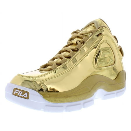 Fila Grant Hill 2 Metallic Mens Shoes Size 5, Color: Metallic Gold/Metallic Gold/Metallic Gold