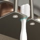 thumbnail image 4 of Advancent Soporte para cepillos de dientes, estante de Metal sin perforaciones, estante para de montado en la pared, accesorio autoadhesivo Accesorios de baño Gris Dos portavasos Advancent HA076445-01, 4 of 6