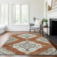 thumbnail image 6 of Addison Rugs Mayfield Washable Traditional Tribal Clay Rectangle Rug, 5' x 7'6", 6 of 6