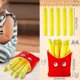 thumbnail image 2 of Food Pillows Cute French Fry Plushie Toy Food Stuffed Animals Removable Plush French Fries Pillow Fu, 2 of 5