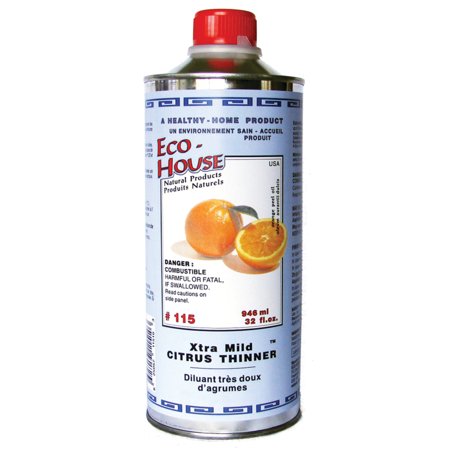 Eco-House Extra Mild Citrus Thinner, Quart
