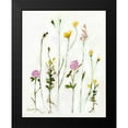thumbnail image 2 of Bragg, Janel 20x24 Black Modern Framed Museum Art Print Titled - Chamomile-Clover and Dandelion, 2 of 5