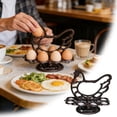 thumbnail image 2 of zhangmingg Heavy Duty Metal Egg Holder Kitchen Countertop Organizer Display and Storage Rack for Fresh Produce, 2 of 6