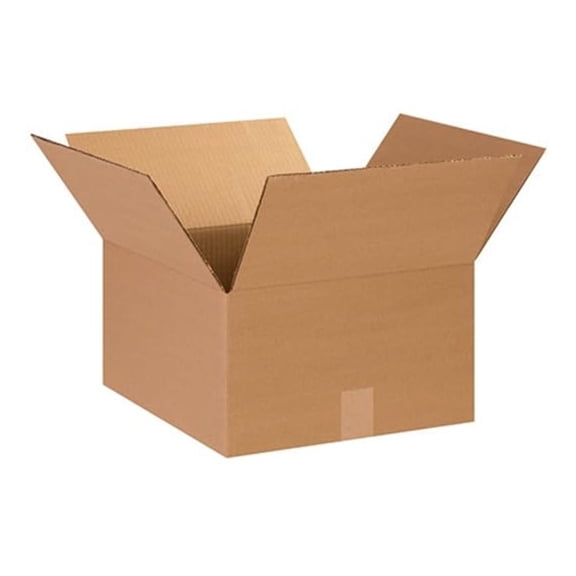 14 x 14 x 8 Corrugated Cardboard Boxes, Medium 14"L x 14"W x 8"H, Pack of 25 | Shipping, Packaging, Moving, Storage Box for Home or Business, Strong Wholesale Bulk Boxes