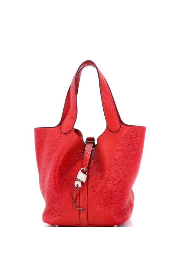 Pre-Owned Picotin Lock Bag Clemence MM By Rebag