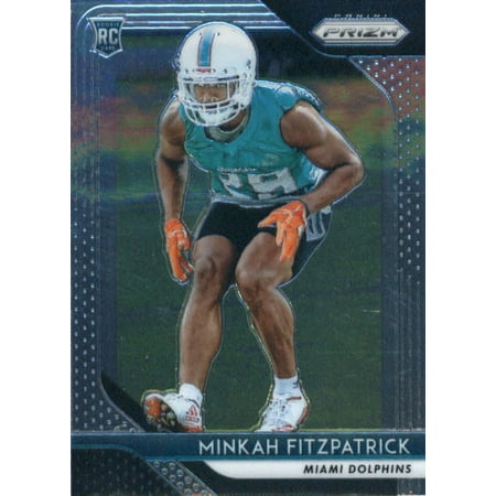 2018 Panini Prizm #243 Minkah Fitzpatrick Miami Dolphins Rookie Football (Best Football Cards Of The 90s)