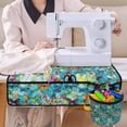 thumbnail image 4 of HELLHERO Colorful Butterfly Cover Sewing Machine Mat Removable Storage Bag to Keep Tidy Non Slip for Wife Mom, Christmas, 4 of 5