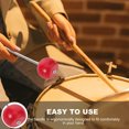 thumbnail image 3 of TABLZONE Batteur à Pédale en Bois Rouge Durable pour Grosse Caisse, Instrument de Percussion, 3 of 8