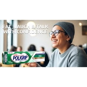 Super Poligrip Denture Adhesive Cream Free Triple Action, Zinc Free 2.4 Oz, 2 Pack