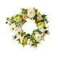 thumbnail image 5 of Corona para puerta principal, corona de primavera/verano, guirnalda decorativa para el hogar, artificial. Verde, 5 of 8