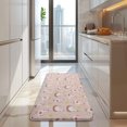 thumbnail image 4 of Pink Chicken White Brown Pattern Kitchen Rug Mat,Kitchen Runner Rugs Non Skid Washable,Decorative Kitchen Floor Mats for Kitchen,Sink,Laundry,17"x47.2", 4 of 7