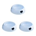 thumbnail image 1 of Wweixi Wide Range Of Colors And Sizes Available In Plastic Dog Bowl Simple Durable light blue small size 3Set, 1 of 6