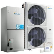 Senville 3 Ton Central Air Conditioner Heat Pump Split System, 36,000 BTU, Inverter, Variable Speed, 15K AUX, 208/230V