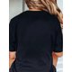 thumbnail image 2 of Women's Spring/Summer Fashion T-Shirt - Casual Round Neck with "LOVE" & Heart Print, Breathable Non-Transparent, Geometric Pattern, Ideal for Daily Wear & Valentine's Day Gift, 2 of 6